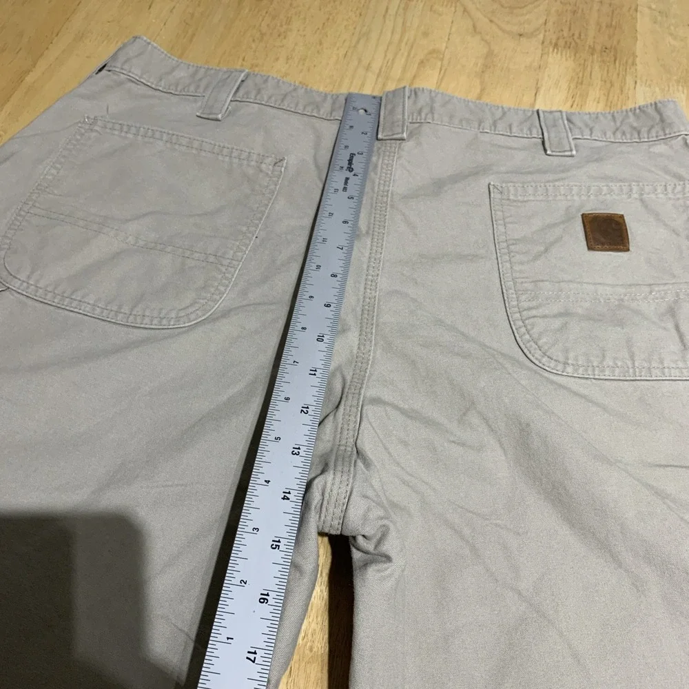 Carhartt Carpenter Pants Men's Tan‎ Khaki 40 x 32 Original Dungaree Fit